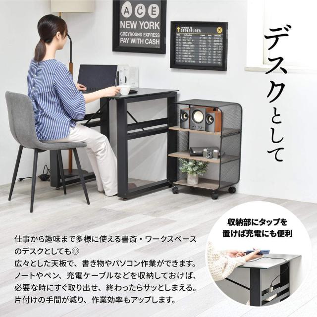 ダイニングテーブル＆チェア 3点セット 幅70cm セラミック天板 フェムトチェア （ ダイニングセット テーブル 食卓テーブル 2人掛け ダイニングチェア 収納付き 正方形 食卓机 石目天板 小物 調味料 収納 配線 熱 傷 強い デスク ）_13