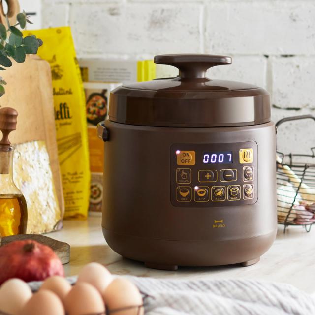 BRUNO 電気圧力鍋 マルチ圧力クッカー crassy+ （ ブルーノ 電気