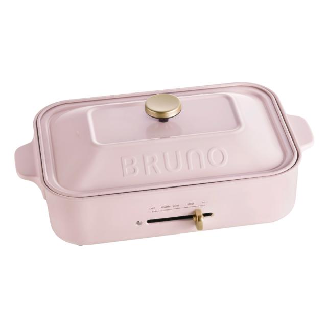 ブルーノ　コンパクトホットプレート　金の豚ノブ付き　新品未使用 BRUNO ブルーノ コンパクトホットプレート（鉄板焼き たこやき