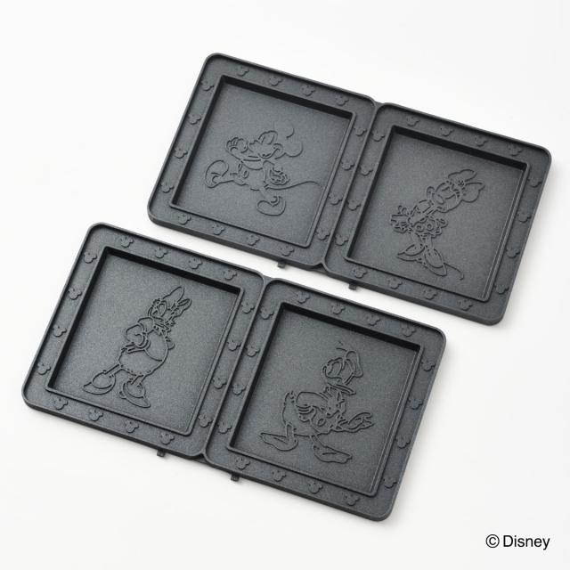 BRUNO ホットサンドメーカーダブル 両面焼き DISNEY （ ブルーノ ホットサンド ディズニー American Diner ミニケーキ ダブル タイマー付き おしゃれ コンパクト 立てて収納 取り外しOK キッチン家電 調理家電 ） ホットサンドメーカー（電気系）