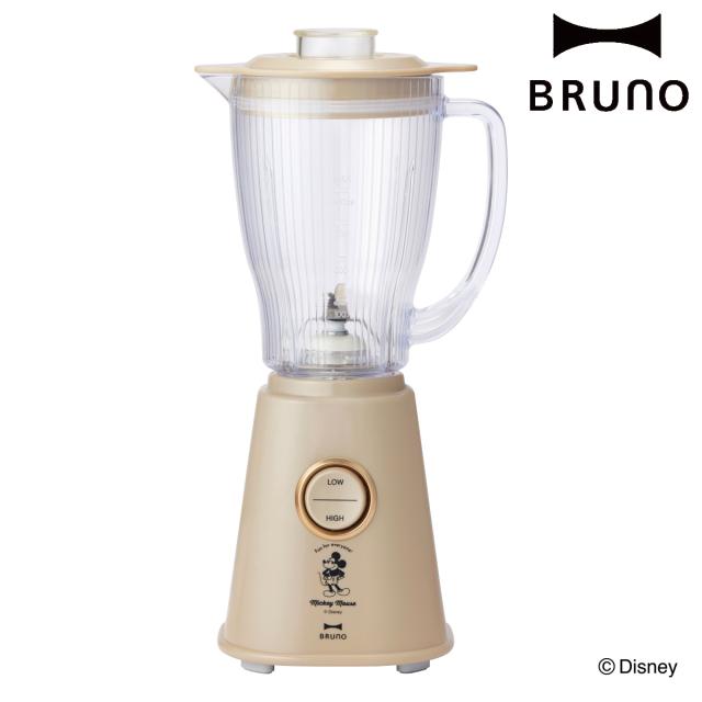 BRUNO コンパクトブレンダー DISNEY 氷も砕ける （ ブルーノ ブレンダー ディズニー American Diner 電動ミキサー スムージー 目盛り付き ミキサー かわいい コンパクト ジューサー アイスクラッシャー おしゃれ ）