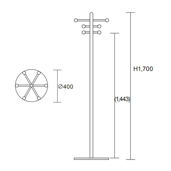 法人限定 ハンガースタンド ハンガーラック コートハンガー 高さ170cm ステンレス 送料無料 ポールハンガー 衣類収納 収納 ぶんぶの通販はau Pay マーケット リビングート