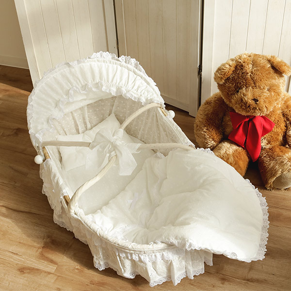 ハンドメイド スリーピングベイビー くすみパープルのクーファン