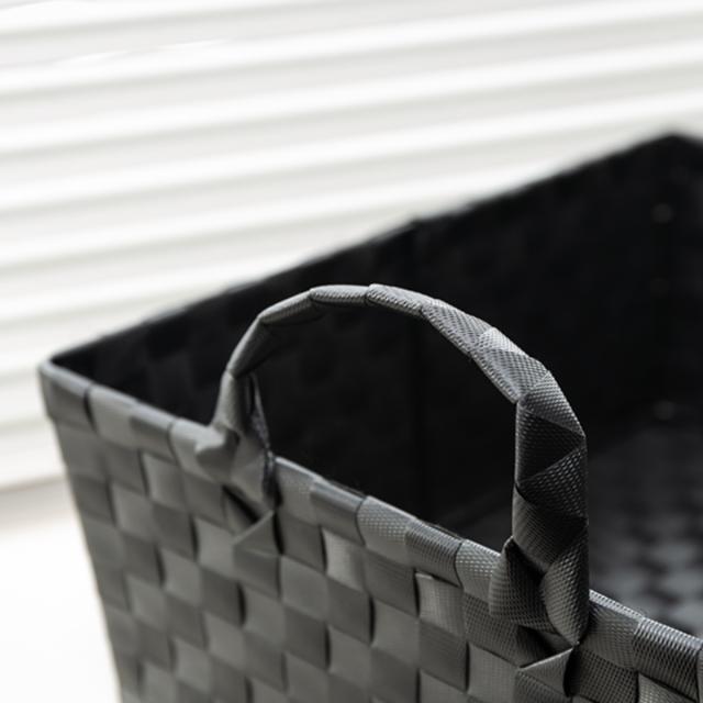 バスバスケット ランドリーバスケット かご 籠 カゴ  収納バスケット バスケット PPバスケット 幅47×奥行36×高さ25cm ランドリー