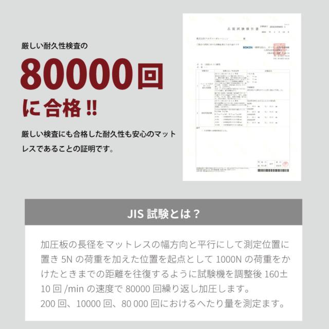 硬さの選べるマットレス クイーン ブラック 夜香ハイグレード ポケットコイル （ マットレス 耐圧分散 並行配列 平行配列 抗菌 防臭 防ダニ ソフト 柔らかめ レギュラー ハード 硬め 幅160cm 日本製 ）_7