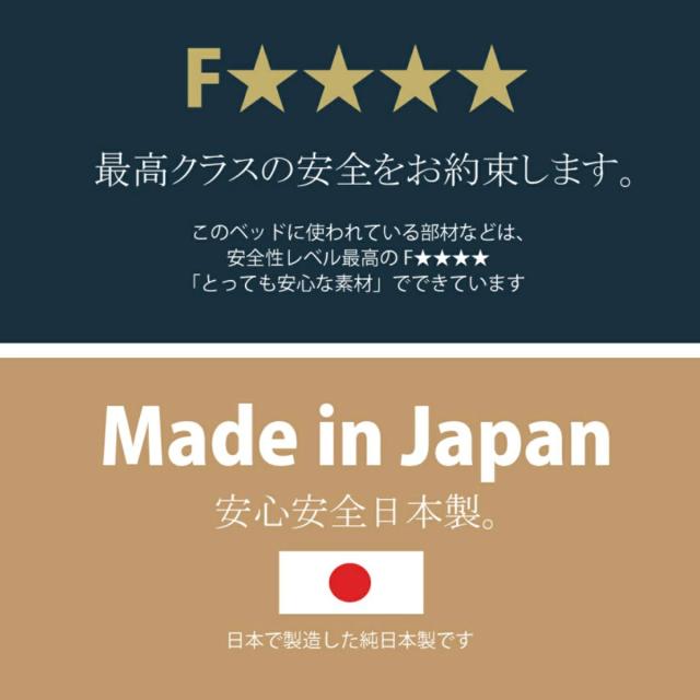 収納付きベッド セミシングル マットレス付 夜香ハイグレード 日本製 （ ベッド 収納付 コンセント マットレスセット 宮棚 棚 選べる硬さ マットレス ポケットコイル 抗菌 防臭 防ダニ 柔らかめ 普通 硬め ）_7