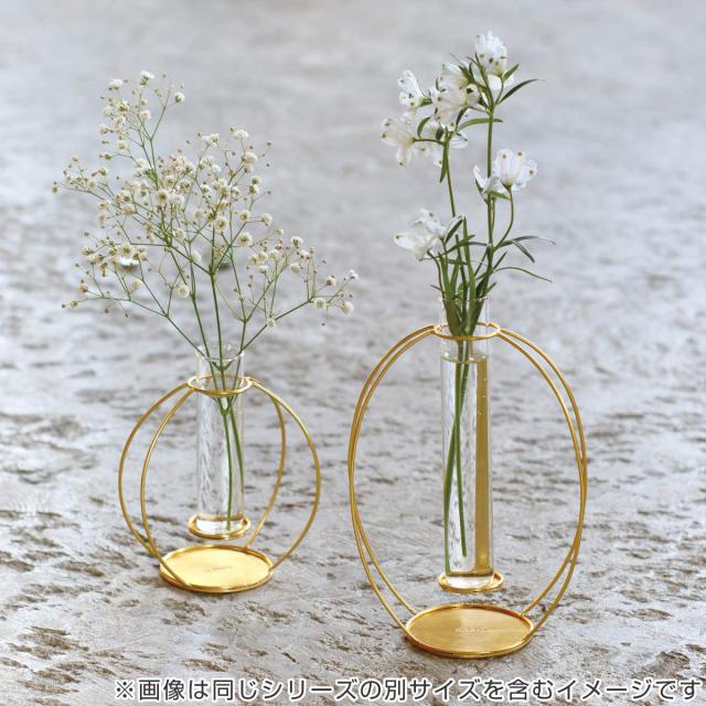 花瓶 フラワーベース L ラウンド （ 花びん 花器 アイアン