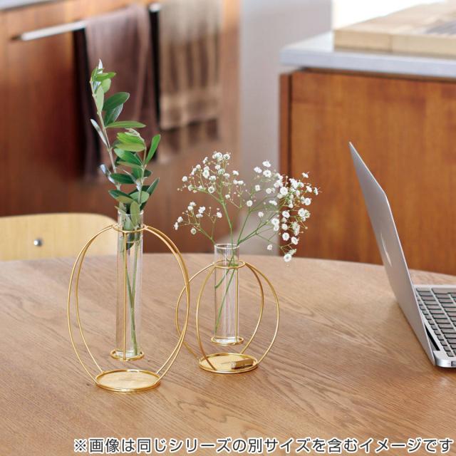 花瓶・フラワースタンド Samson 花瓶 フラワーベース L ラウンド （ 花びん 花器 アイアン