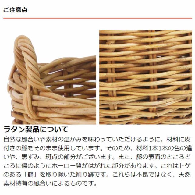 プランターバスケット 10号鉢用 アラログ （ かご カゴ ラタン 天然
