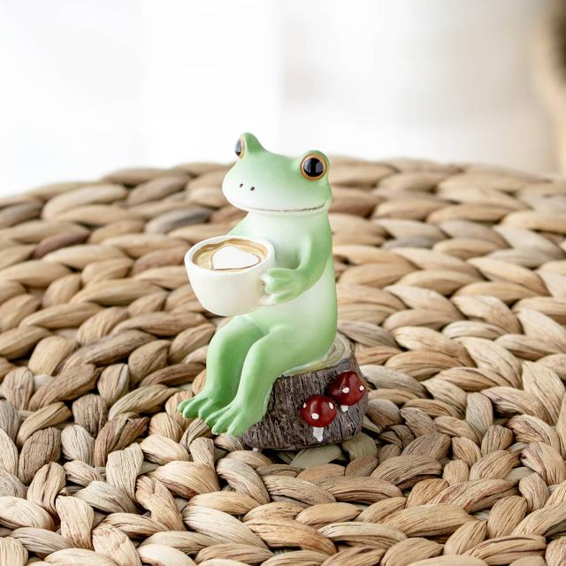✿美品✿ コポー コポタロウ 休憩 ビール 茶 温泉 ひと休み 酒 カエル ４種 398241-1.jpg