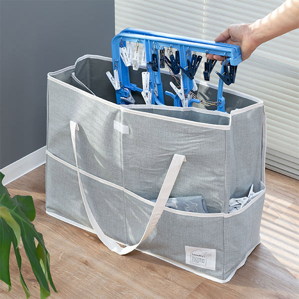 ハンガー収納 Laundry S ランドリーズ ハンガーストレージバッグ ランドリー収納 ランドリーバッグ ハンガーバッグ ランドリー収納 洗の通販はau Pay マーケット リビングート