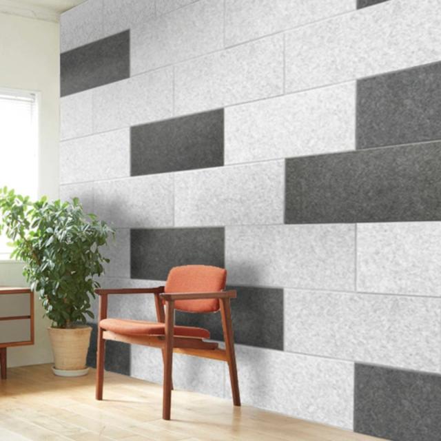 【新品】吸音パネル フェルメノン 60×30㎝ 6枚セット 吸音材 吸音パネル フェルメノン 45度カット 60×30cm 6枚セット