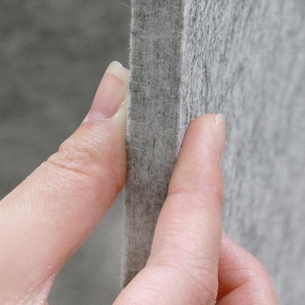 デスクトップパネル 60cm 2個セット 机 パーテーション 自立 （ デスクパーテーション 衝立 フェルト 机上 目隠し 吸音 ガードスタンド 間仕切り オフィス 折りたたみ 卓上 防音 仕切り 簡易 防音パネル 吸音パネル ）_12