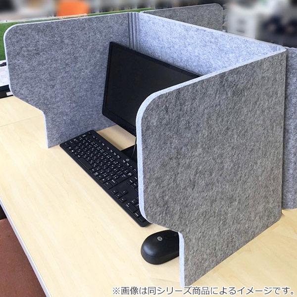 デスクトップパネル 60cm 2個セット 机 パーテーション 自立 （ デスクパーテーション 衝立 フェルト 机上 目隠し 吸音 ガードスタンド 間仕切り オフィス 折りたたみ 卓上 防音 仕切り 簡易 防音パネル 吸音パネル ）_15
