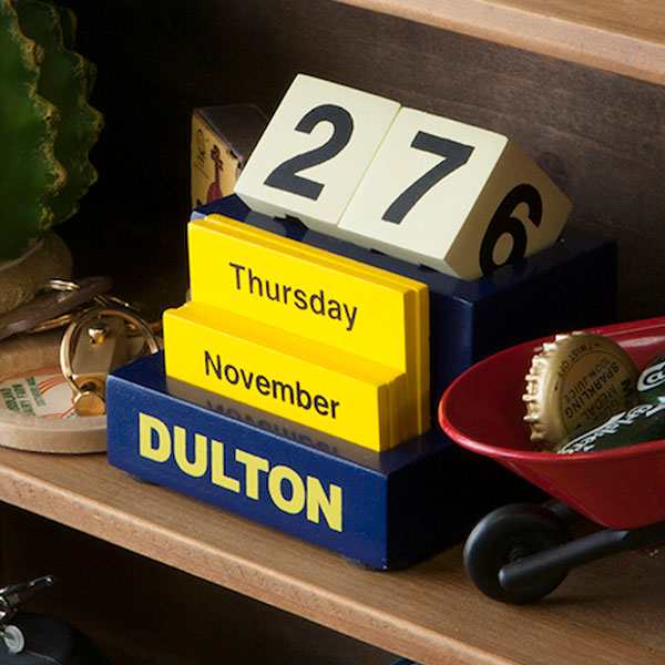 卓上カレンダー ダルトン Dulton デスクトップカレンダー カレンダー 木製 文房具 文具 おしゃれ オシャレ 木 万年カレンダー の通販はau Pay マーケット リビングート