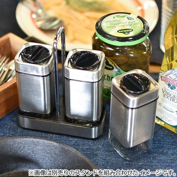 調味料入れ スパイスジャー Cube Spice Jar 80ml ダルトン Dulton 塩胡椒入れ 塩こしょう入れ ソルト ペッパー ステンレス製 調味料ボの通販はau Pay マーケット リビングート
