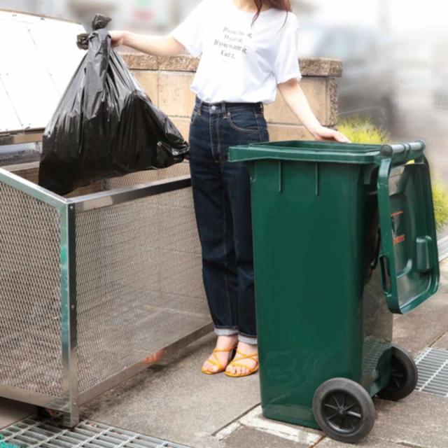 DULTON ゴミ箱 120L 屋外兼用トラッシュカン （ ごみ箱 120リットル 大