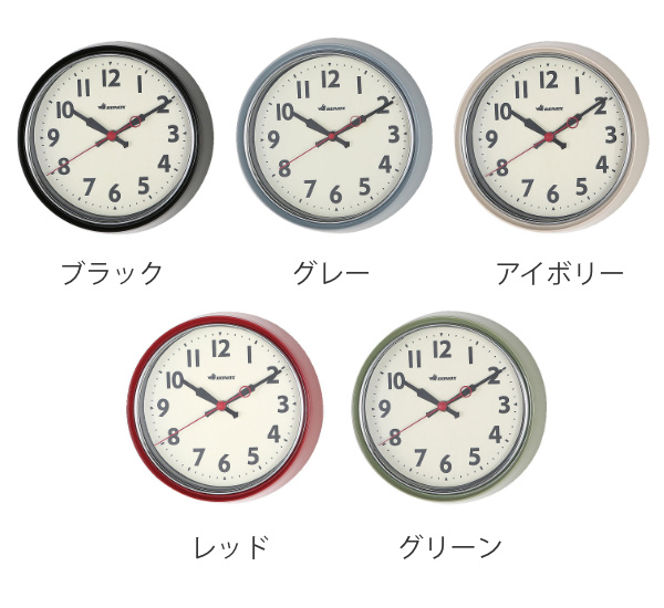 掛け時計 ダルトン Dulton ウォールクロック 壁掛け 時計 おしゃれ シンプル 壁掛け時計 掛時計 アナログ 連続秒針 ヴィンテージ インの通販はau Pay マーケット リビングート