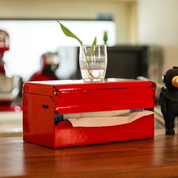 ダルトン ティッシュケース スチール 厚型対応 （ おしゃれ 置き型