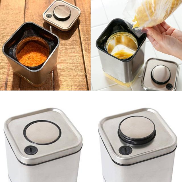 ダルトン 保存容器 550ml 角型 キューブジャー ウィズ リッド S ガラス
