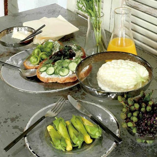 プレート 22cm M.STYLE オーブ 皿 洋食器 ガラス製 5枚セット DULTON ダルトン プレート 22cm OBO オーボ 皿 食器 洋食器 ガラス製