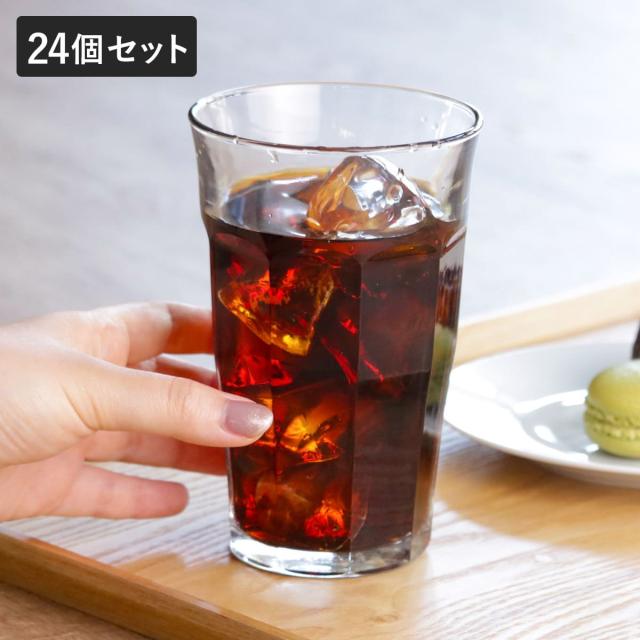 DURALEX デュラレックス ピカルディ グラス 500ml 24個セット （ PICARDIE 食洗機対応 電子レンジ対応 コップ ガラス ガラスコップ カップ 丈夫 物理強化ガラス 耐熱 シンプル クリア 透明 洋食器 おしゃれ ガラス食器 ガラス製 ）