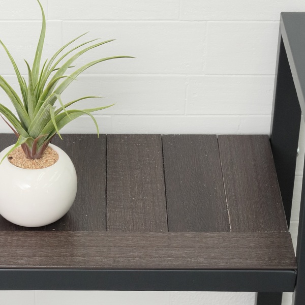 タイル ウッドタイル デコウッドタイル ダークオーク 天然木 木 シール ウォールステッカー リメイクシート インテリアシール インテの通販はau Pay マーケット リビングート