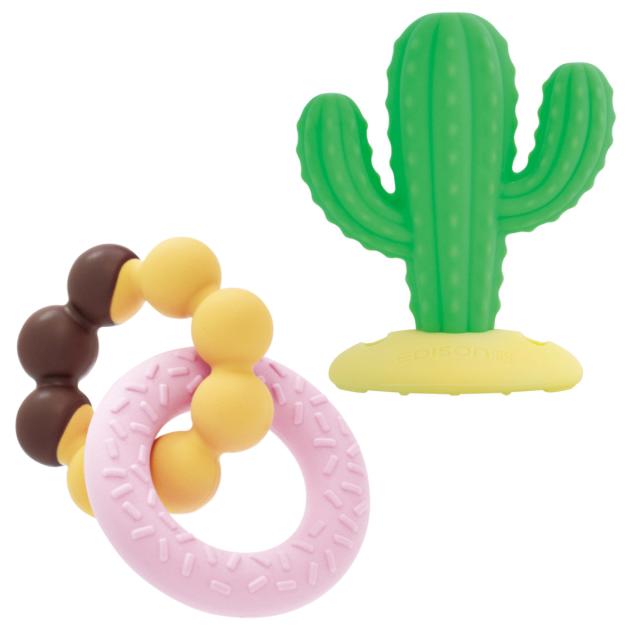 歯固め カミカミBaby エジソンママ 3ヵ月 シリコン ( はがため 歯がため ベビー 出産祝い 男の子 女の子 プレゼント かわいい 乳歯 歯 生え始め 噛むおもちゃ おもちゃ 赤ちゃん 子ども ギフト )