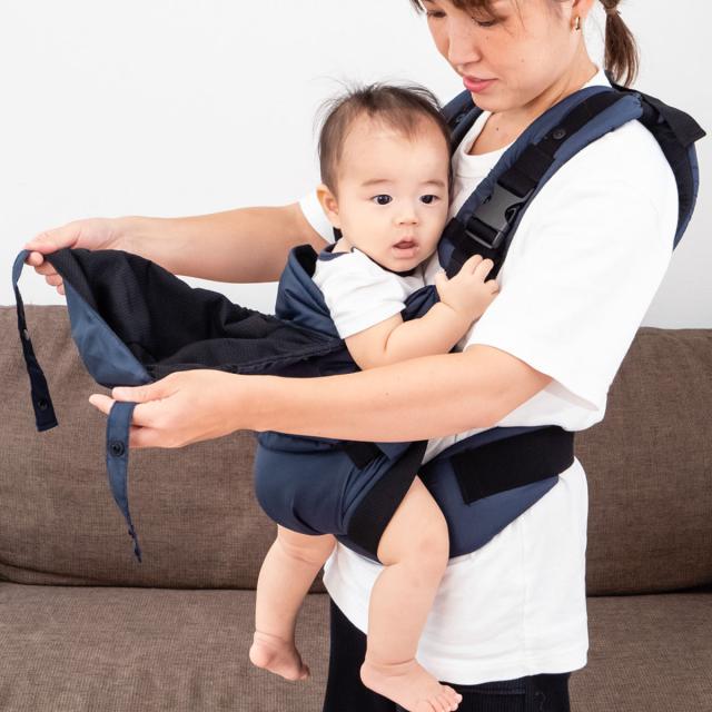 抱っこ紐 双子用 ツインズキャリー コネクト 日本製 （ 3WAY 抱っこ