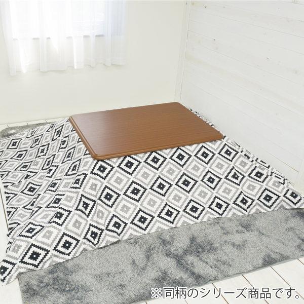 コタツ布団 厚掛け 形 直径210cm 綿100％ こたつ コタツ 布団 カバー付き 消臭 抗菌 丸 （ こたつ布団 こたつぶとん こたつ掛け布団 炬燵 布団 ふとん コットン 綿100 あたたか プリント おしゃれ カラフル ）_12