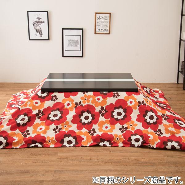こたつ形 直径240cm 日本製 綿100％ こたつ コタツ 布団 丸形 消臭 抗菌 （ こたつ掛け布団 こたつふとん 炬燵 ふとん コタツ掛布団 掛けふとん おしゃれ 炬燵布団 掛け布団 こたつ用 90〜110cmこたつ用 デザイン ）_6