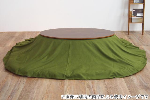 こたつ布団カバー 210×300cm 楕円形 綿100％ 日本製 （ こたつ布団 カバー コタツ布団 洗える コタツ布団カバー こたつカバー コタツカバー 楕円 おしゃれ 国産 静電気 炬燵カバー 掛け布団カバー 洗濯 ）_3