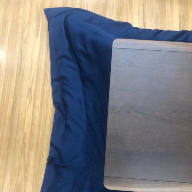 こたつ布団カバー 185×185cm 正方形 綿100％ 日本製 デニム （ こたつカバー コタツカバー こたつ掛布団カバー カバー 無地 シンプル おしゃれ 洗える ）_4