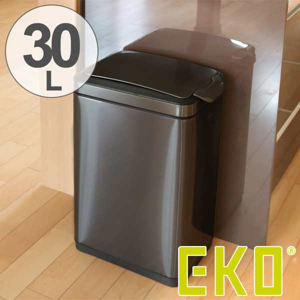 ゴミ箱 ステンレス ふた付き Eko ティナ タッチビン 30l ガンメタ 送料無料 ごみ箱 ダストボックス ステンレス製 おしゃれ スの通販はau Pay マーケット お弁当グッズのカラフルbox