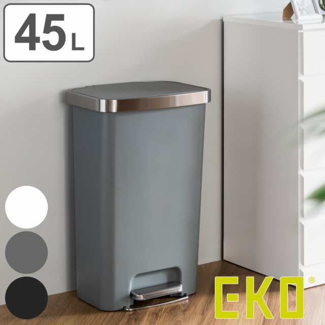 EKO ゴミ箱 45L ハナステップビン （ ごみ箱 45リットル 幅40.9 分別 ...