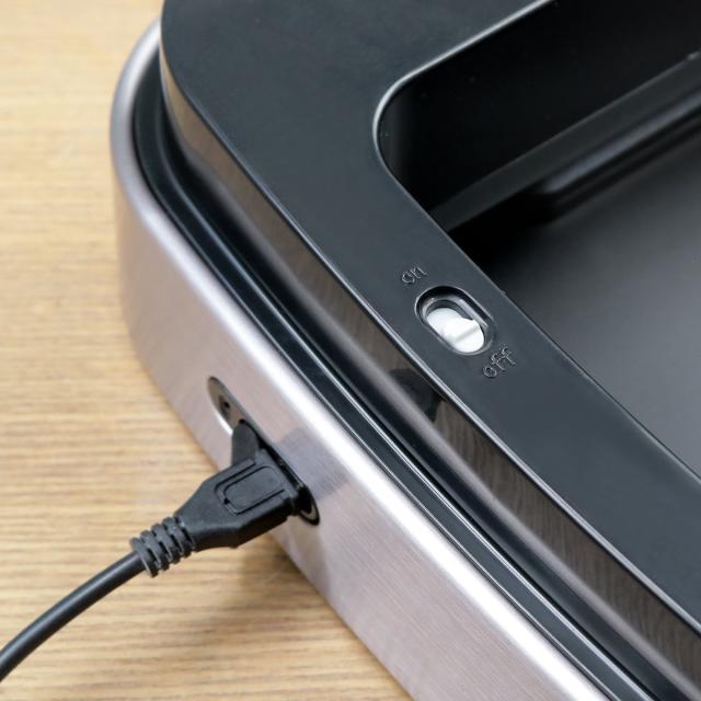 EKO ゴミ箱 12L エコスマートX センサービン （ イーケーオー ごみ箱 12リットル センサー式 自動開閉 ステンレス 小さい 充電式 ふた付き 分別 一年保証付き スタイリッシュ ゴミ箱 分別）_10