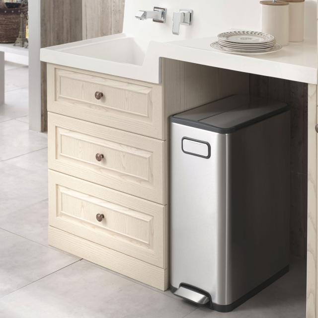 EKO ゴミ箱 20L×2 分別 エコフライステップビン （ イーケーオー 