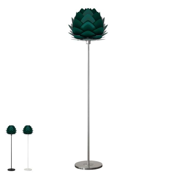 フロアライト 照明 Aluvia mini フォレストグリーン （ ライト 照明器具 間接照明 フロアランプ リビング ベッドサイド 居間 寝室 店舗 和室 洋室 おしゃれ 中間スイッチ LED led 照明 和室）
