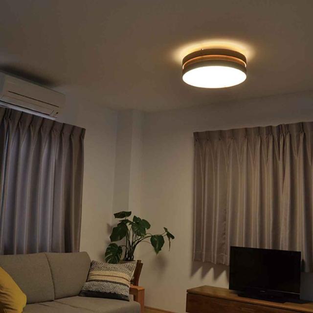 シーリングライト WOOP スマートLED 調光 調色 （ LEDシーリングライト LED 対応 照明 ライト 照明器具 LEDライト 8畳 10畳 調光調色 シーリング リモコン付き 昼光色 電球色 天井照明 おしゃれ ）