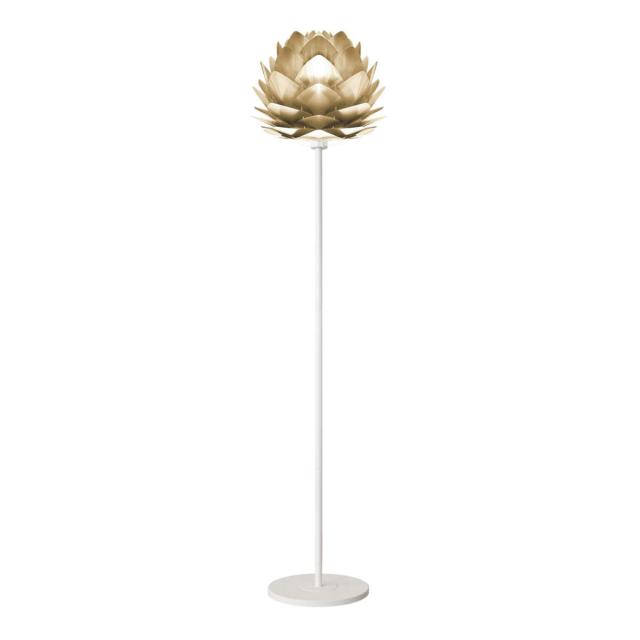フロアライト UMAGE Silvia mini Brushed Brass （ 照明 ライト LED 専用 間接照明 スタンドライト 照明器具 北欧 インテリア おしゃれ フロアランプ ランプ フットスイッチ スタンド リビング ダイニング 寝室 ）_12