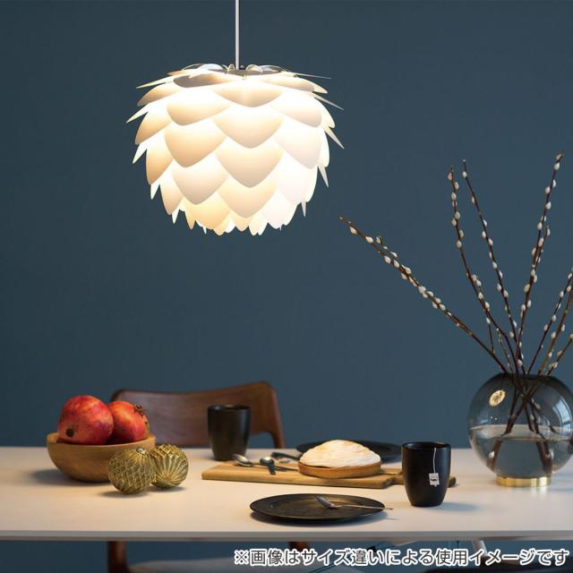 ペンダントライト Aluvia 3灯 ホワイトコード 北欧 （ 照明 ライト LED 専用 間接照明 インテリア 天井照明 おしゃれ 照明器具 ペンダント 引掛シーリング 壁スイッチ プルスイッチ リビング ダイニング 吊り下げ ペンダントライト 北欧）_3