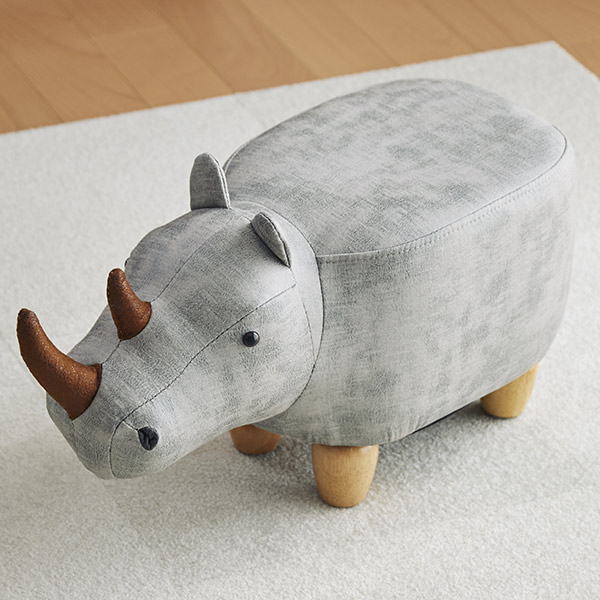 スツール サイ Rhino Jr アニマルスツール 動物 椅子 キッズ オットマン 足置き イス 腰掛け チェア ソファ いす 脚置き ソファー チの通販はau Pay マーケット インテリアパレット
