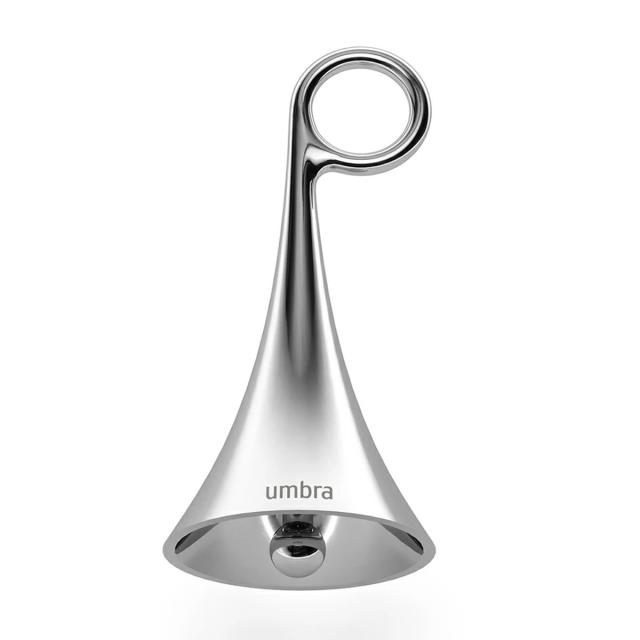 呼び鈴 Umbra イサ ベル クロム シルバー （ アンブラ 卓上ベル