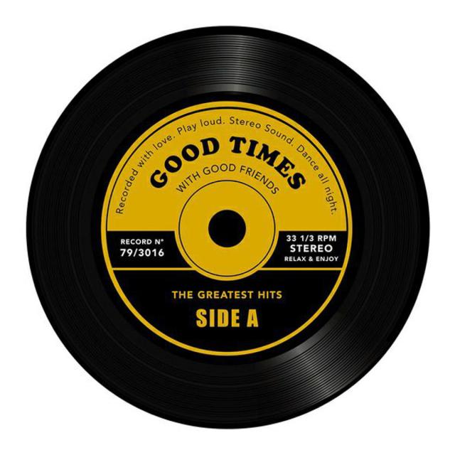 サイドテーブル balvi レコード オシャレ 音楽 ユニーク （ バルビ ミニテーブル テーブル ソファサイド ベッドサイド ガラス 丸テーブル ナイトテーブル コーヒーテーブル ベッドテーブル 玄関 ディスプレイ 飾り台 ）_8