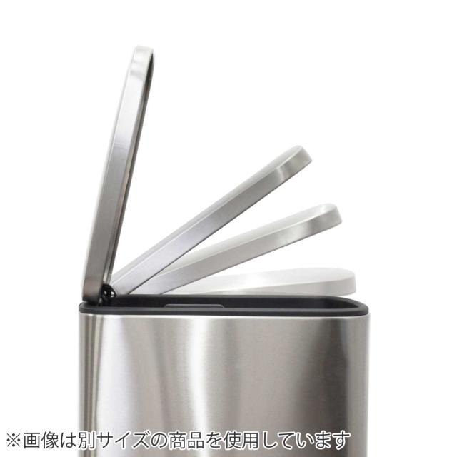 ゴミ箱 56L 28Lx2 bcl ステンレス 分別 （ ごみ箱 56l 28リットル 28l ダストボックス ペダル フタ付き ワイド シンプル キッチン リビング おしゃれ 安全 お手入れ簡単 ゴミ箱 ふた付き ゴミ箱 おしゃれ）_4