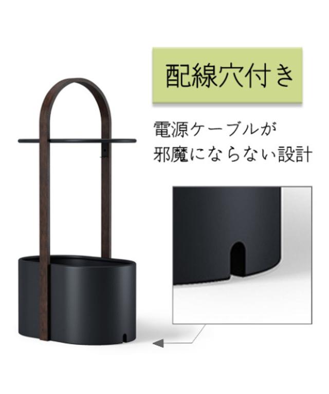 Umbra ハブ ストレージテーブル スチール （ アンブラ マガジンラック サイドテーブル 収納ラック ラック 机 収納ボックス おしゃれ スリム コンパクト 便利 配線 コード ケーブル すっきり 整理 充電 持ち運び 移動 ）_10