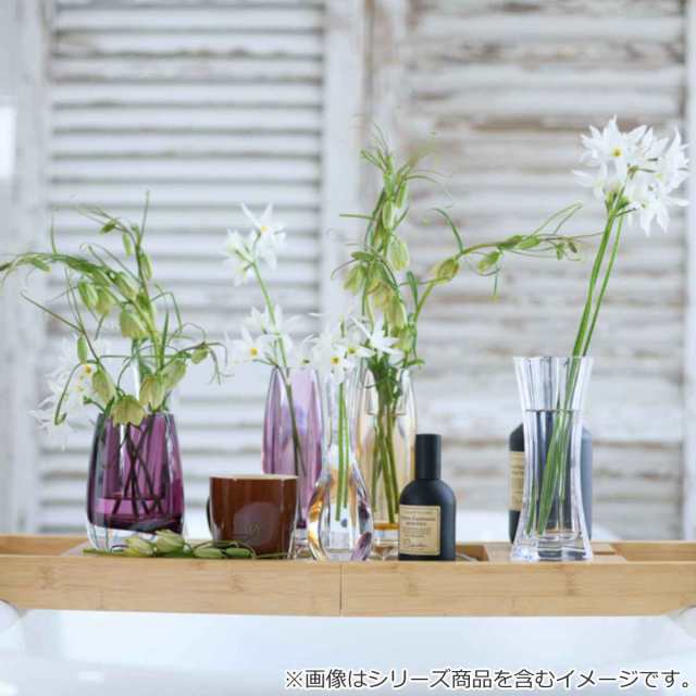 花瓶 ガラス おしゃれ 金魚鉢 花器 フラワーベース 一輪挿し 透明 20cm