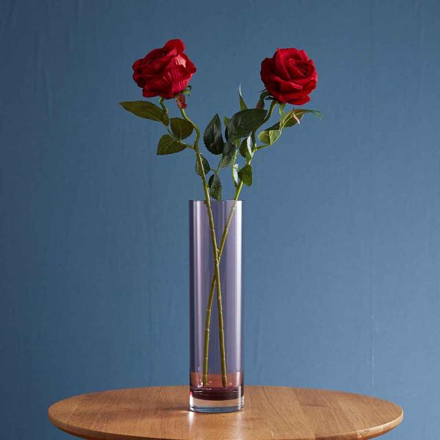 花瓶 PVシリンダー 直径8×高さ30cm （ 花びん 花器 シリンダー