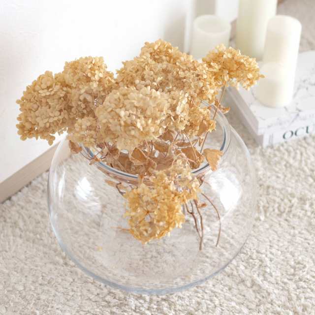 花瓶 割れないガラス PV球形 直径34.5×高さ26.5cm （ 花びん 花器 フラワーベース 球型 丸 鉢 透明 割れない ポリカーボネート プラ クリア 花 植物 植木鉢 苔 グリーン 金魚鉢型 インテリア おしゃれ 丈夫 ）の通販は