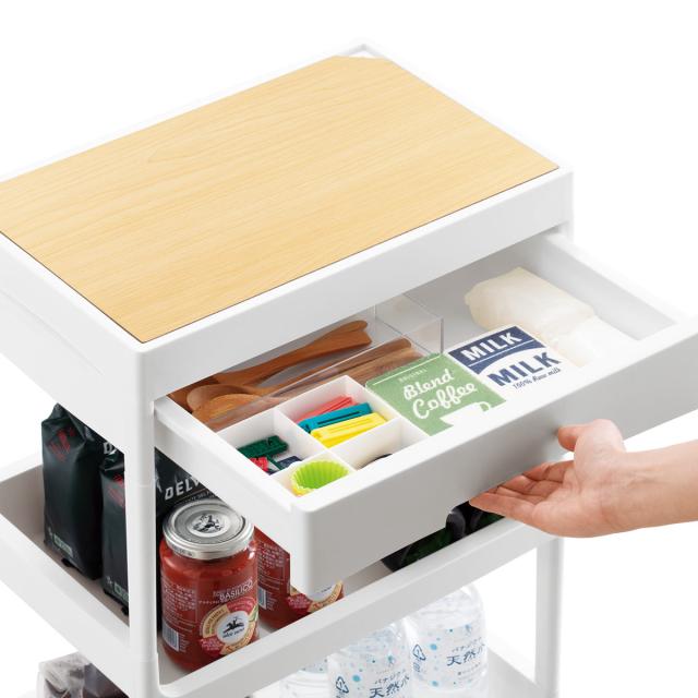 【新品】木製 キッチンワゴン  隠せる収納　キッチン収納　アウトレット 楽天市場】隠す収納（キッチンワゴン｜キッチン収納）：収納家具